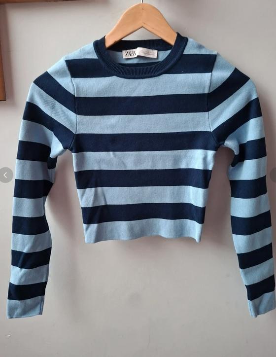 Pull Zara maat S, Blauw, Zara, Ophalen of Verzenden, Zo goed als nieuw