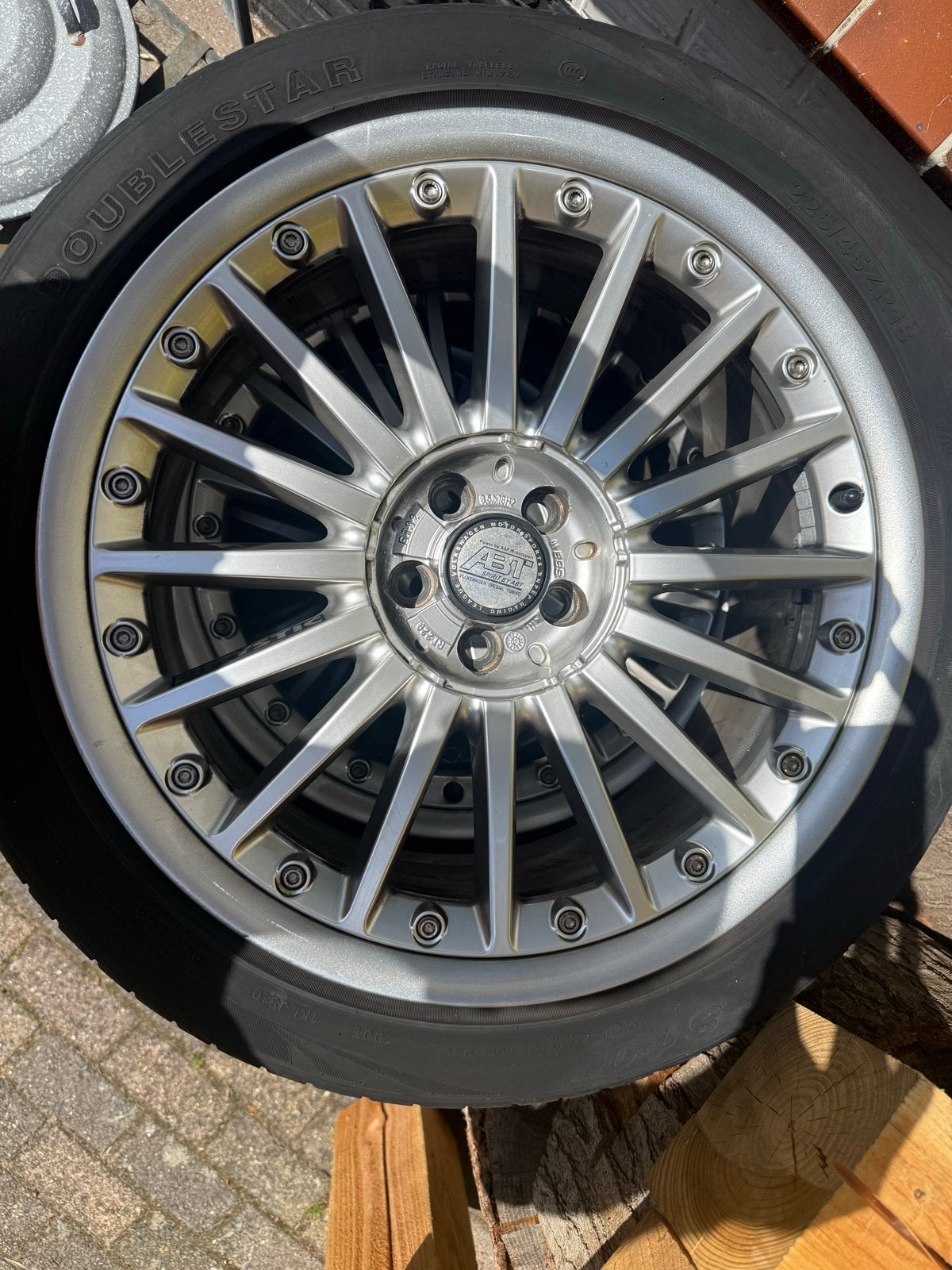 Bbs Velgen met banden - 225/45 R17 steekmaat 5x100, Auto-onderdelen, Ophalen, Gebruikt, Banden en Velgen, 17 inch