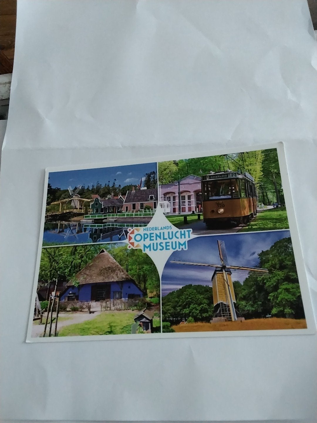 Ansichtkaart Nederlands Openluchtmuseum Arnhem, Ophalen of Verzenden