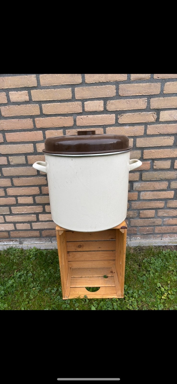 Weckpan bierbrouwen, Hobby en Vrije tijd, Ophalen of Verzenden, Gebruikt