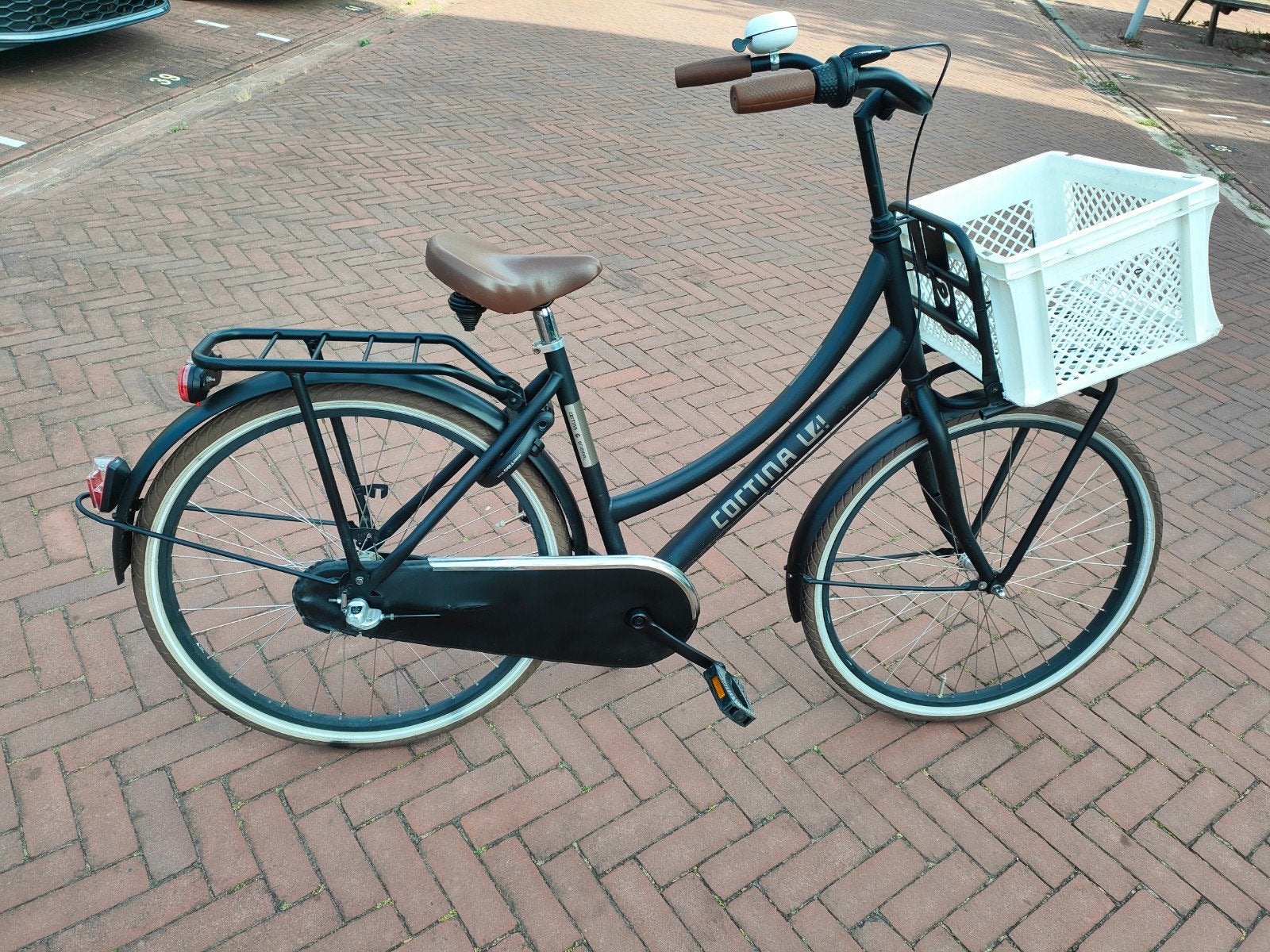 Cortina U4 transport fiets 26 inch met 3 versnelling, Terugtraprem, Cortina U4 Transport, Versnellingen, Ophalen of Verzenden