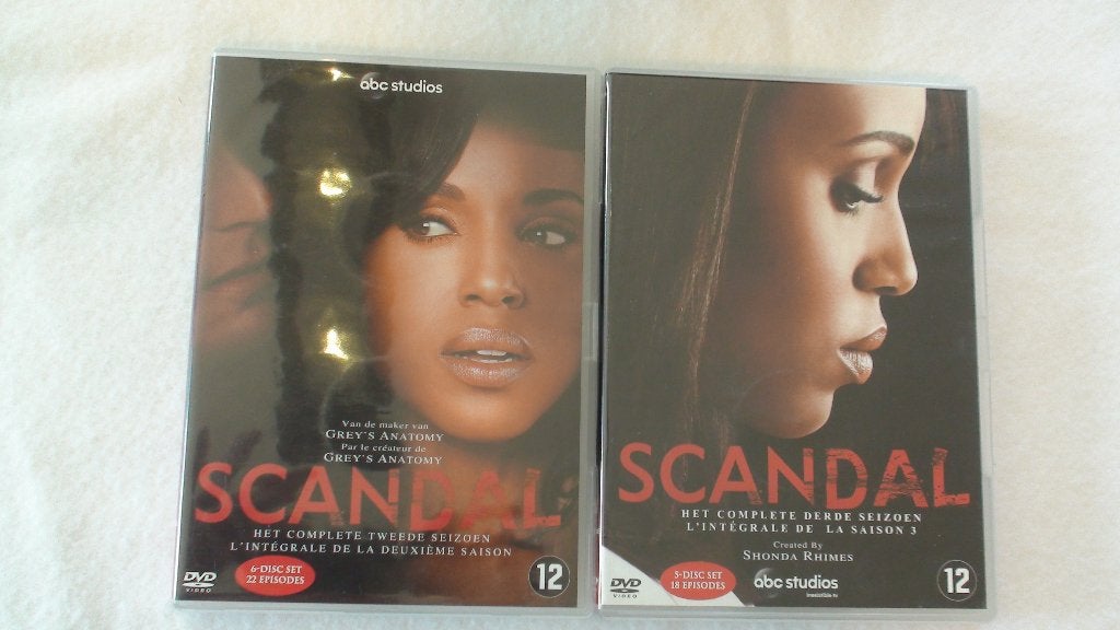 Scandal seizoen 2 en 3, Nederlands, Ophalen of Verzenden, Zo goed als nieuw, Seizoen 2