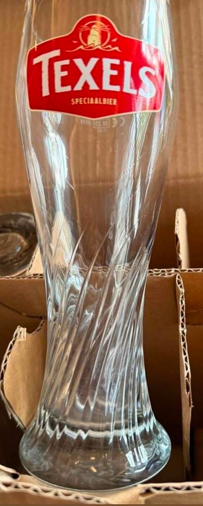 12 x TEXELS bierglas 0.3L nieuw + 18 x proefglas TEXELS, Verzamelen, Biermerken, Ophalen of Verzenden, Nieuw, Glas of Glazen, Overige merken