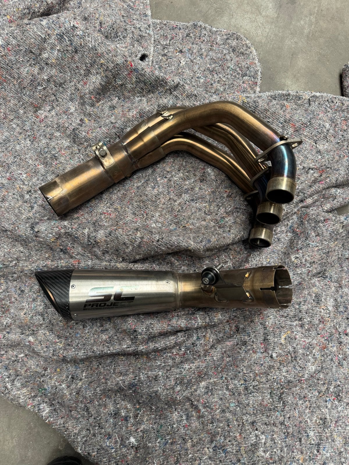 SC Project S1 uitlaatsysteem Yamaha MT-09, Ophalen of Verzenden, Gebruikt