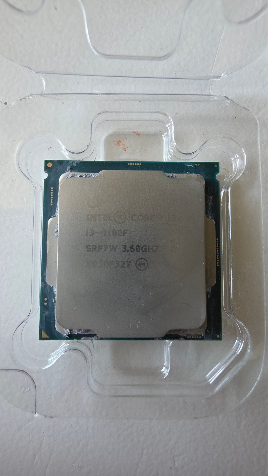 Intel Core i3 9100F met originele koeler, Computers en Software, Processors, LGA 1151, 4-core, Ophalen of Verzenden, Zo goed als nieuw