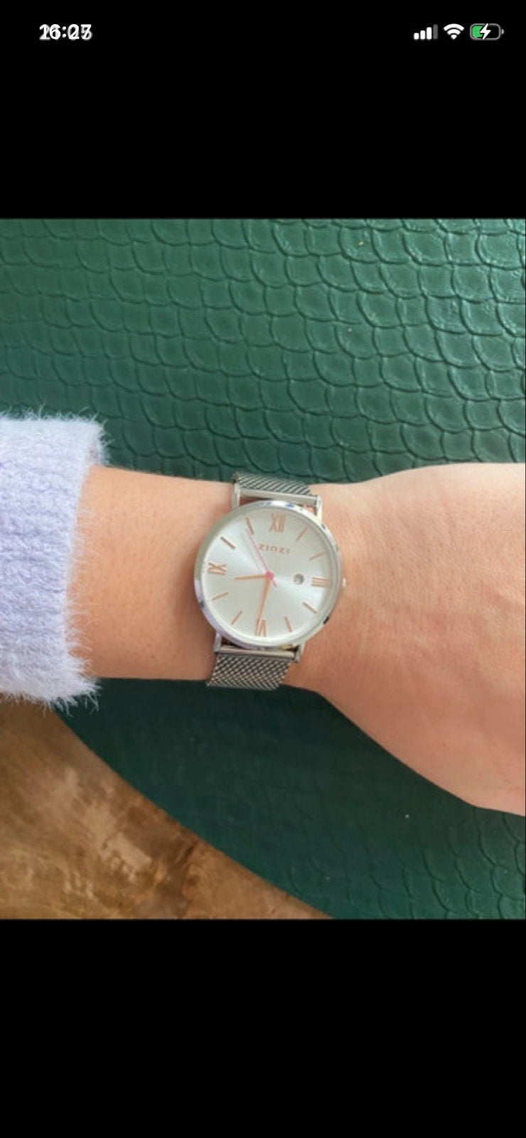 Zinzi horloge, Overige merken, Gebruikt, Staal, Polshorloge