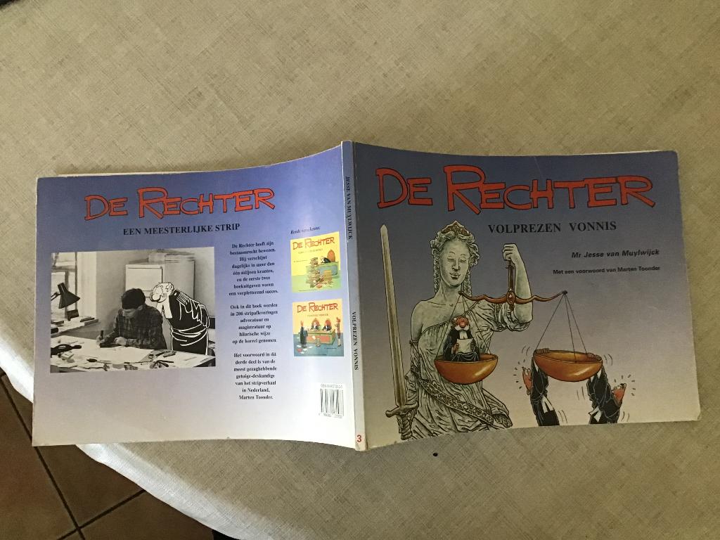 De Rechter nr.3 door Mr.Jesse van Muylwijck, Boeken, Eén stripboek, Ophalen of Verzenden, Gelezen
