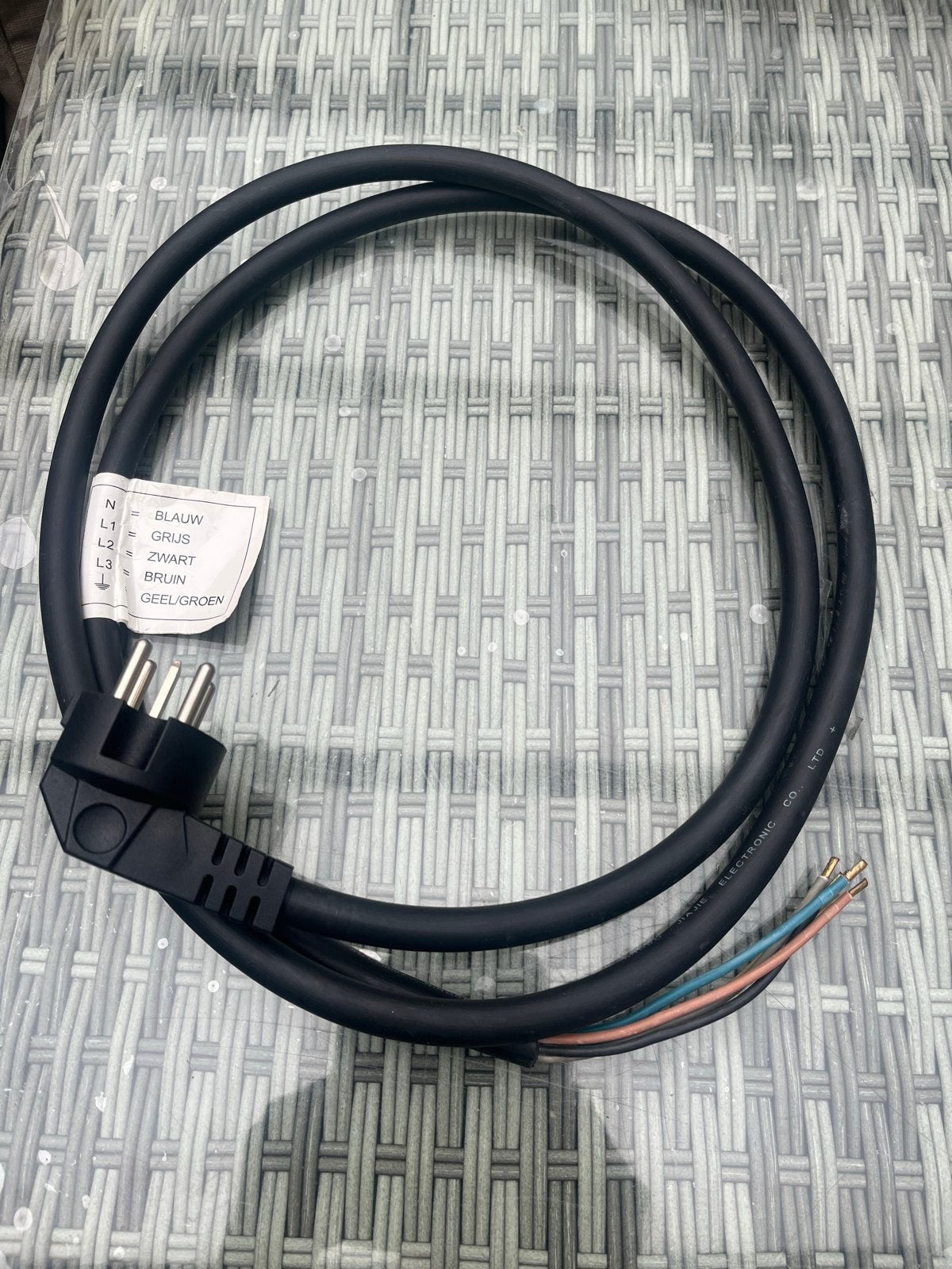 Perilex kabel - 5-aderig aansluitsnoer, Ophalen of Verzenden, Nieuw, Overige merken, Kabel of Snoer