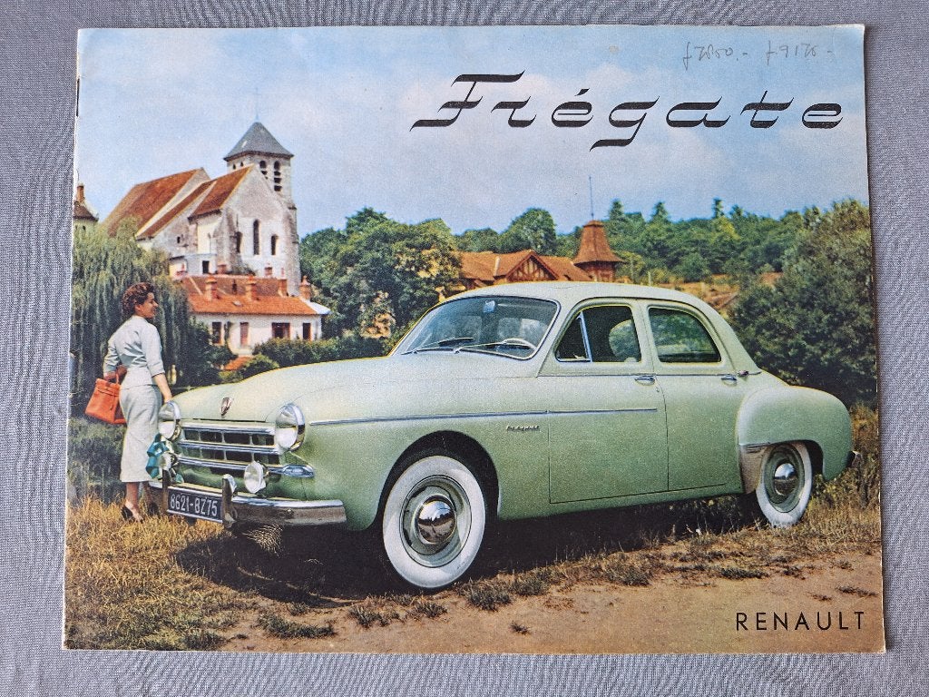 Brochure RENAULT FREGATE - NL., Verzenden, Zo goed als nieuw, Renault