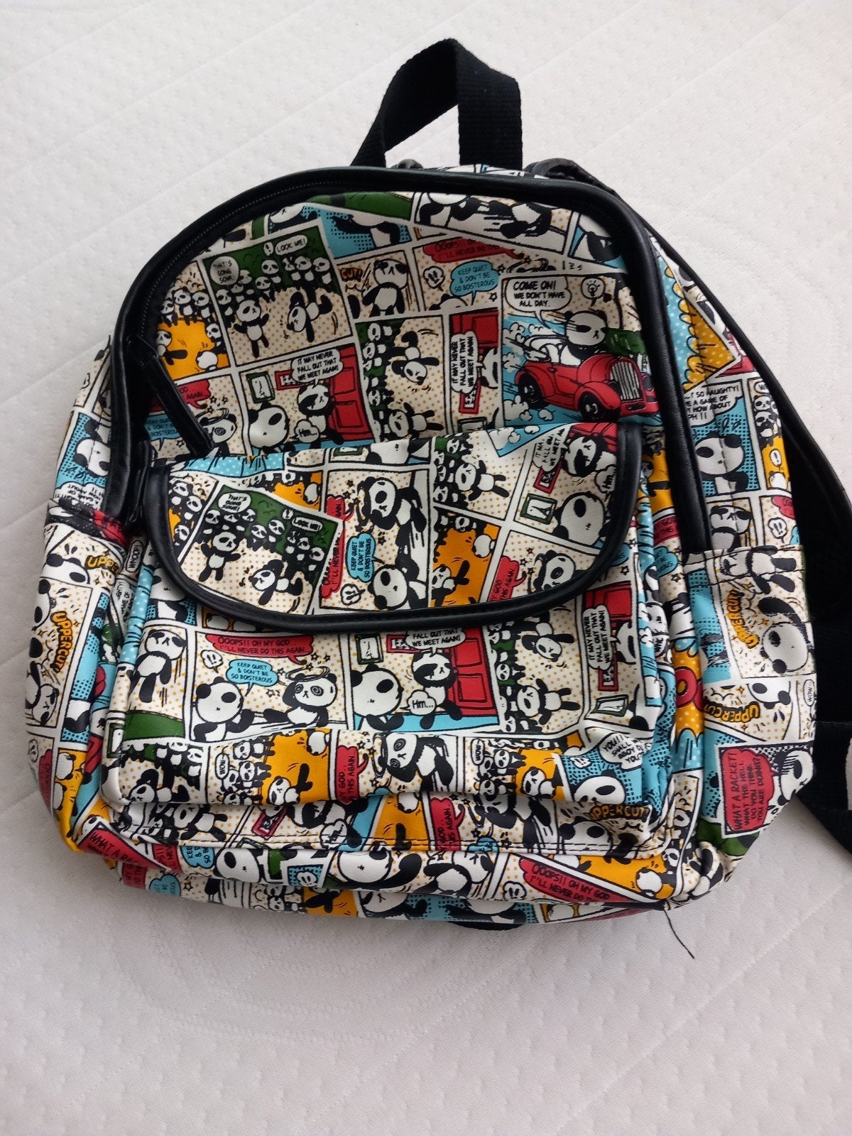Disney Donald Duck Schoudertas en Panda Rugzak Set, Sieraden, Tassen en Uiterlijk, Ophalen, Zo goed als nieuw
