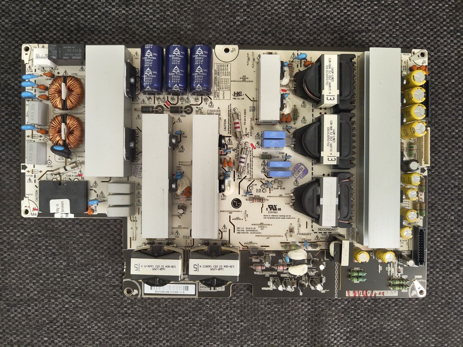 LG OLED55E6V TV onderdelen: Main, T-CON, Voeding, Ophalen of Verzenden