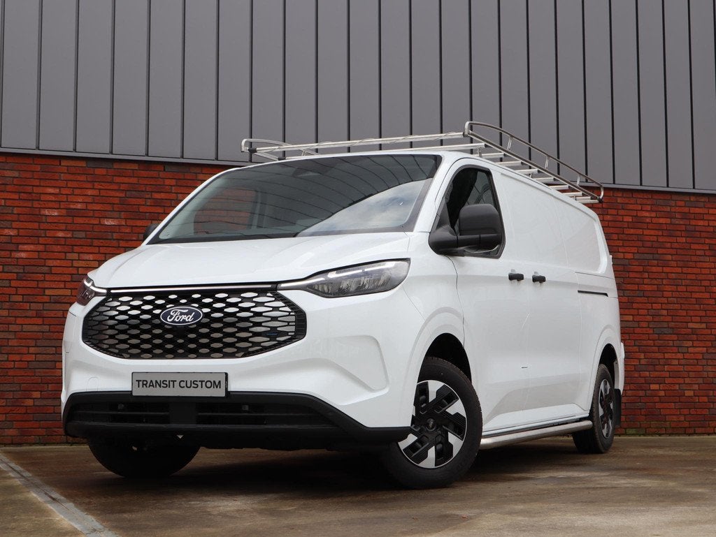 Ford E-Transit Custom 340 L2H1 Trend 65 kWh | 2x Schuifdeur, Automaat, 12 maanden, Parkeersensor, 329 km