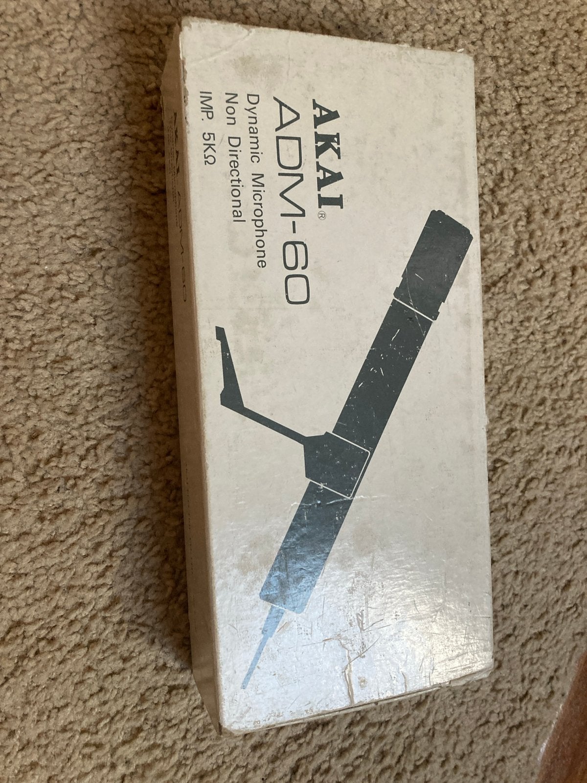 Akai ADM-60 Dynamische Microfoon - Nette gebruikte conditie, Ophalen, Gebruikt, Overige typen