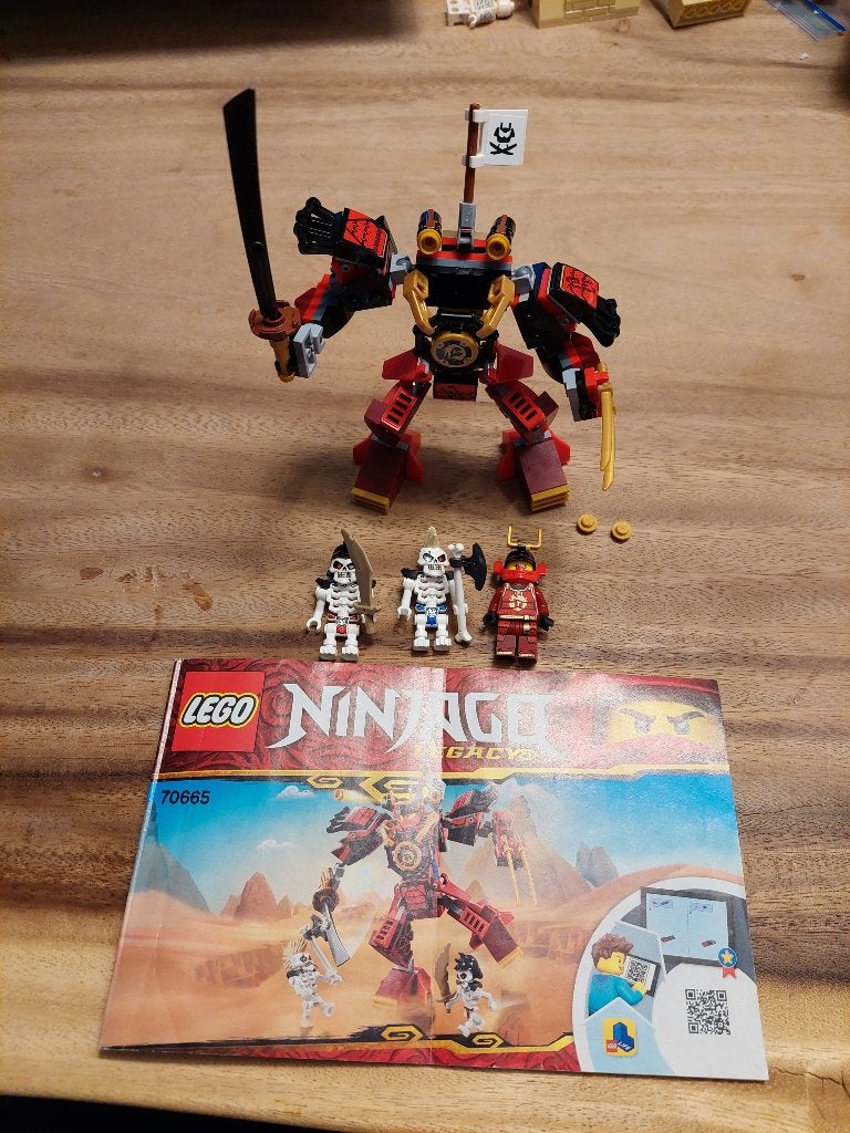 Lego ninjago 70665 the samurai mech, Lego, Lego, Gebruikt, Ophalen of Verzenden