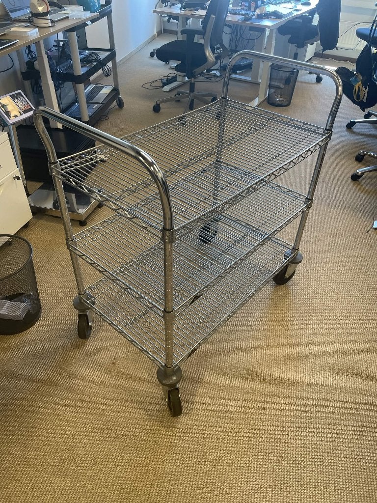 Metal buffetkar/trolley/Utiliy Cart/Platformwagen, Ophalen, Doos, 100 cm of meer, 60 cm of meer