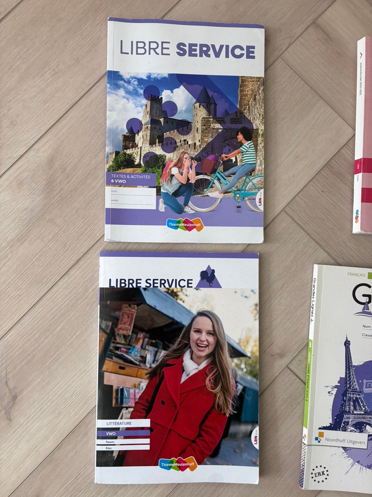 Libre service 2x Nieuwe editie examen Frans VWO 6 VAVO set, Boeken, Ophalen of Verzenden, Zo goed als nieuw, VWO, Frans