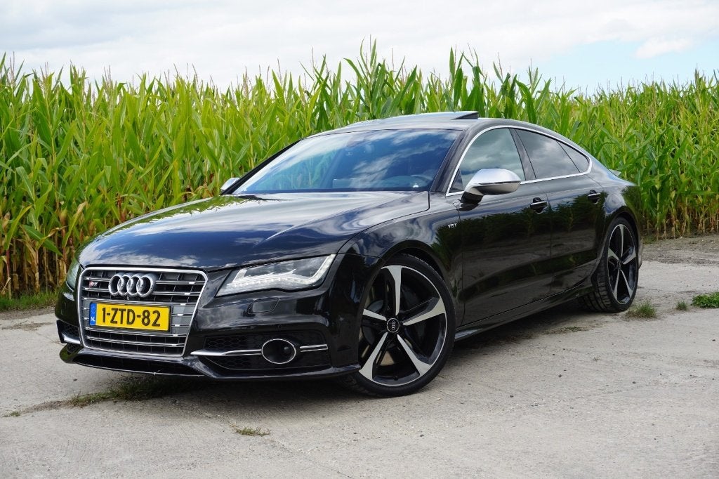 Audi S7 4.0 Quattro 404 KW AUT Bruin | 550 PK | Softclose |, Auto's, Automaat, Dealer onderhouden, Bruin, 4 stoelen