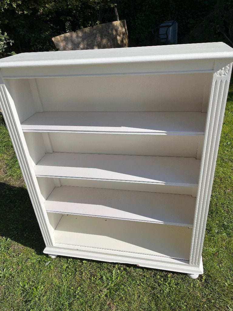 Landelijke boekenkast open kast