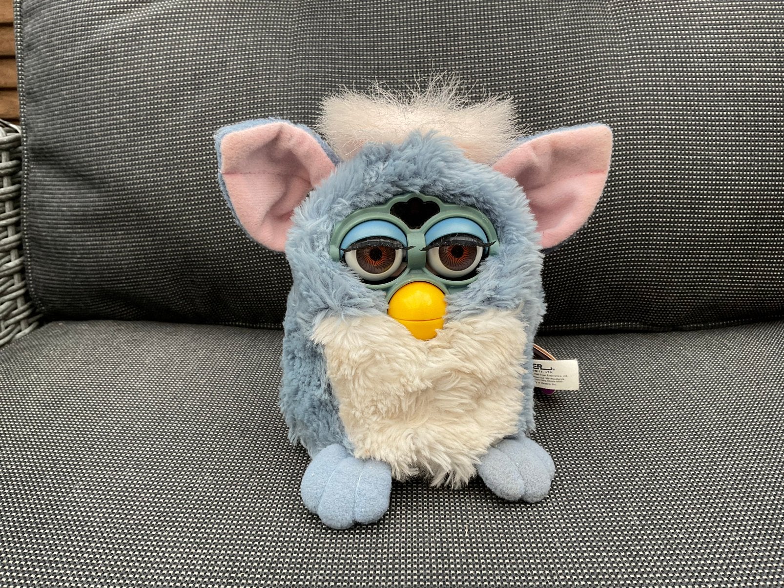 Zgan Amerikaanse Furby Tiger 1999 Habro, alleen beweging, Ophalen, Zo goed als nieuw