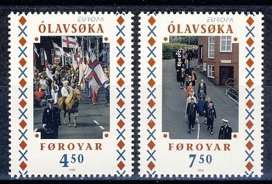 CEPT Faroer 338/39 1998 postfris, Ophalen of Verzenden, Postfris, Overige thema's
