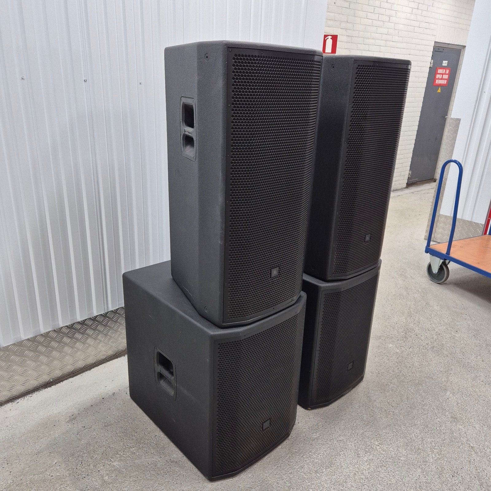 jbl prx800 set, Ophalen, Zo goed als nieuw, JBL