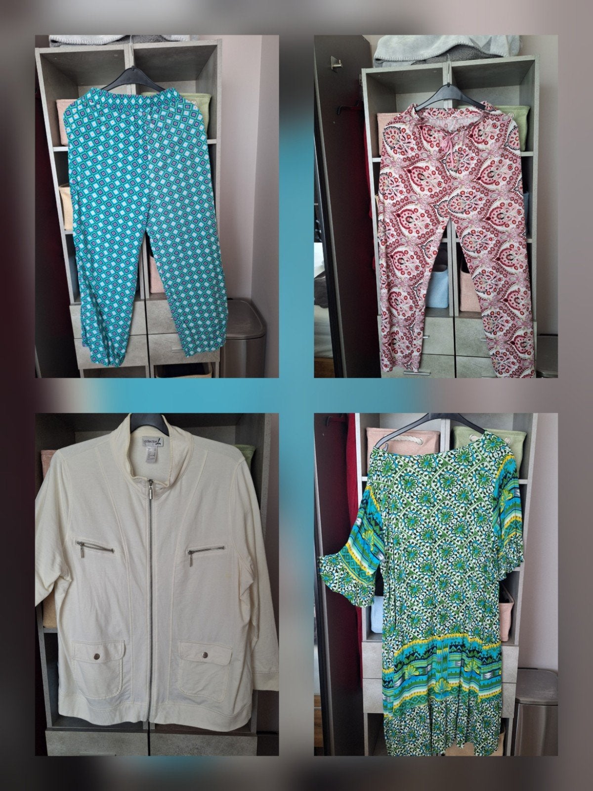 Fleurige dameskleding, mooi pakket, maat 46/48, Ophalen of Verzenden, Zo goed als nieuw, Maat 46/48 (XL) of groter