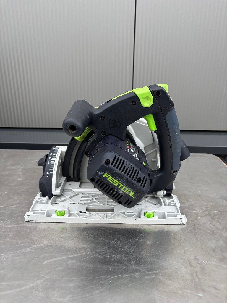 Festool invalzaag TS 55 REBQ-Plus incl systainer, 70 mm of meer, Customerservice-nl@festool.com, Ophalen of Verzenden, 1200 watt of meer