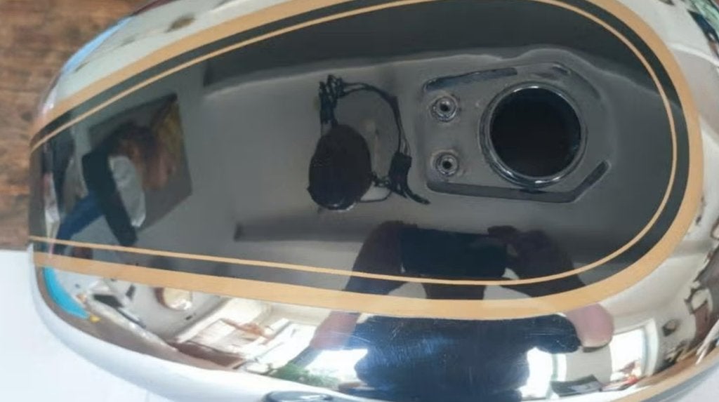 Royal Enfield Bullet 500 Chromen Tank, Ophalen, Nieuw