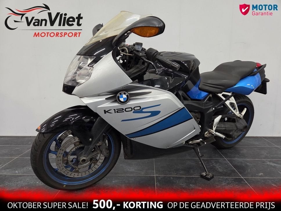 Inruilkoopje.! Bmw K1200S bj 2008 Zie Foto's.! K 1200 S, Motoren, 4 cilinders, Motorrijbewijs A, Bedrijf, Onbekend