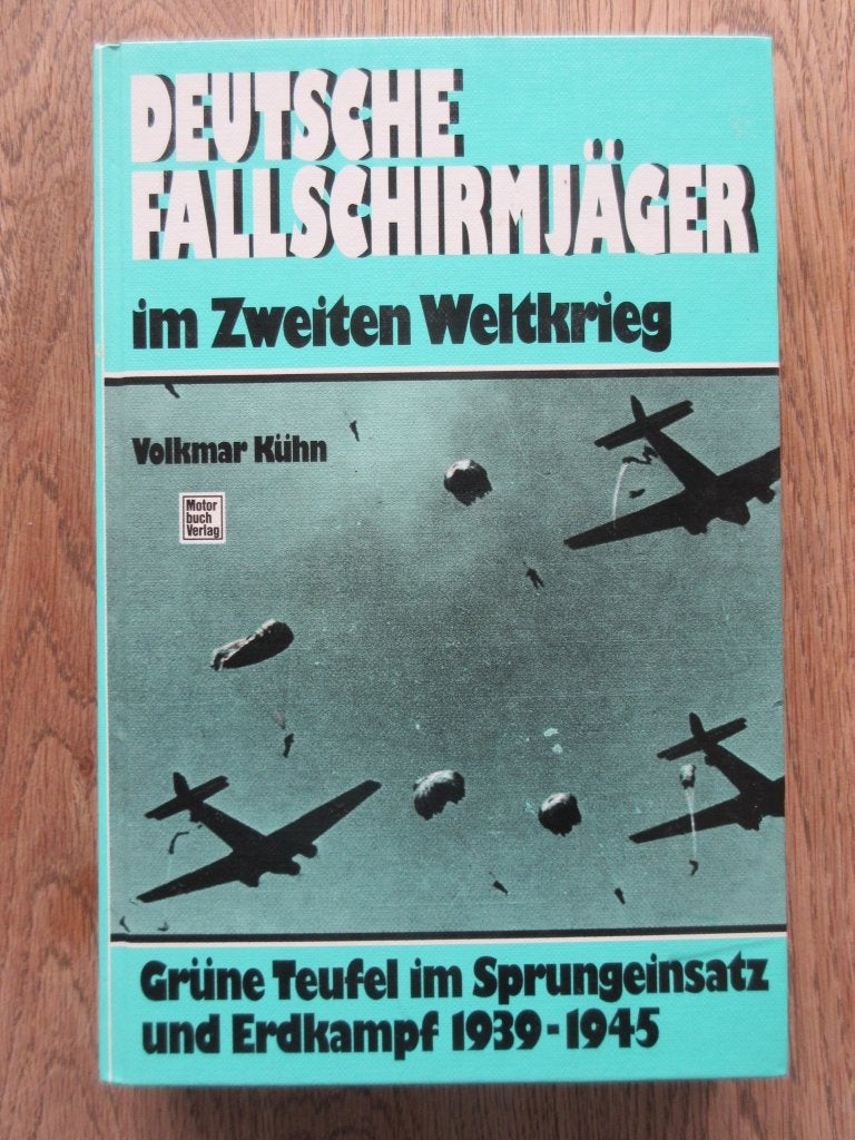 Deutsche Fallschirmjager Grune Teufel Zweiten Weltkrieg, Verzamelen, Verzenden, Duitsland, Boek of Tijdschrift