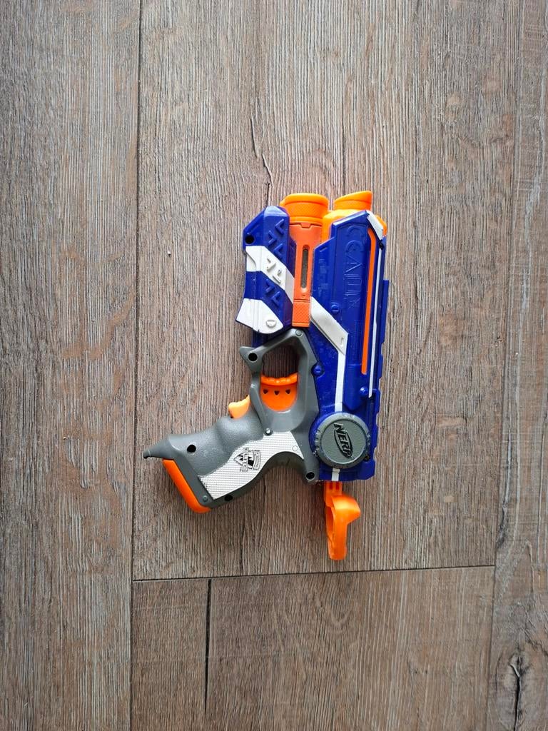 Nerf N-Strike Elite Firestrike Blaster, Ophalen of Verzenden, Gebruikt, Jongen of Meisje
