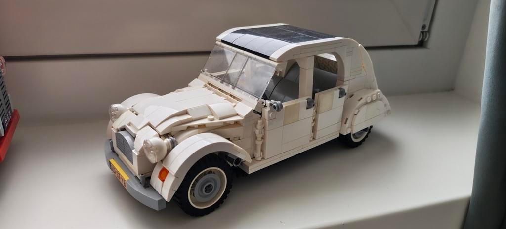 Lego Citroën 2cv / eend, echte lego!, Kinderen en Baby's, Speelgoed | Duplo en Lego, Ophalen of Verzenden, Zo goed als nieuw, Lego