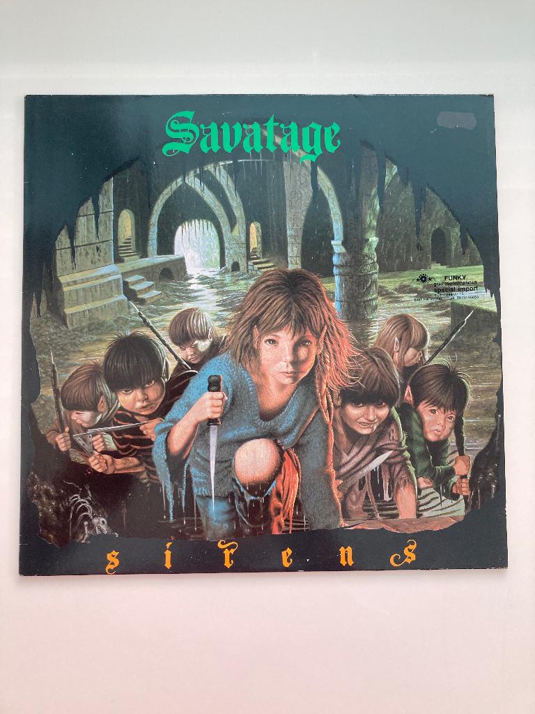 Savatage: Sirens 1985, Ophalen of Verzenden, 1980 - 1989, Gebruikt, 12 inch