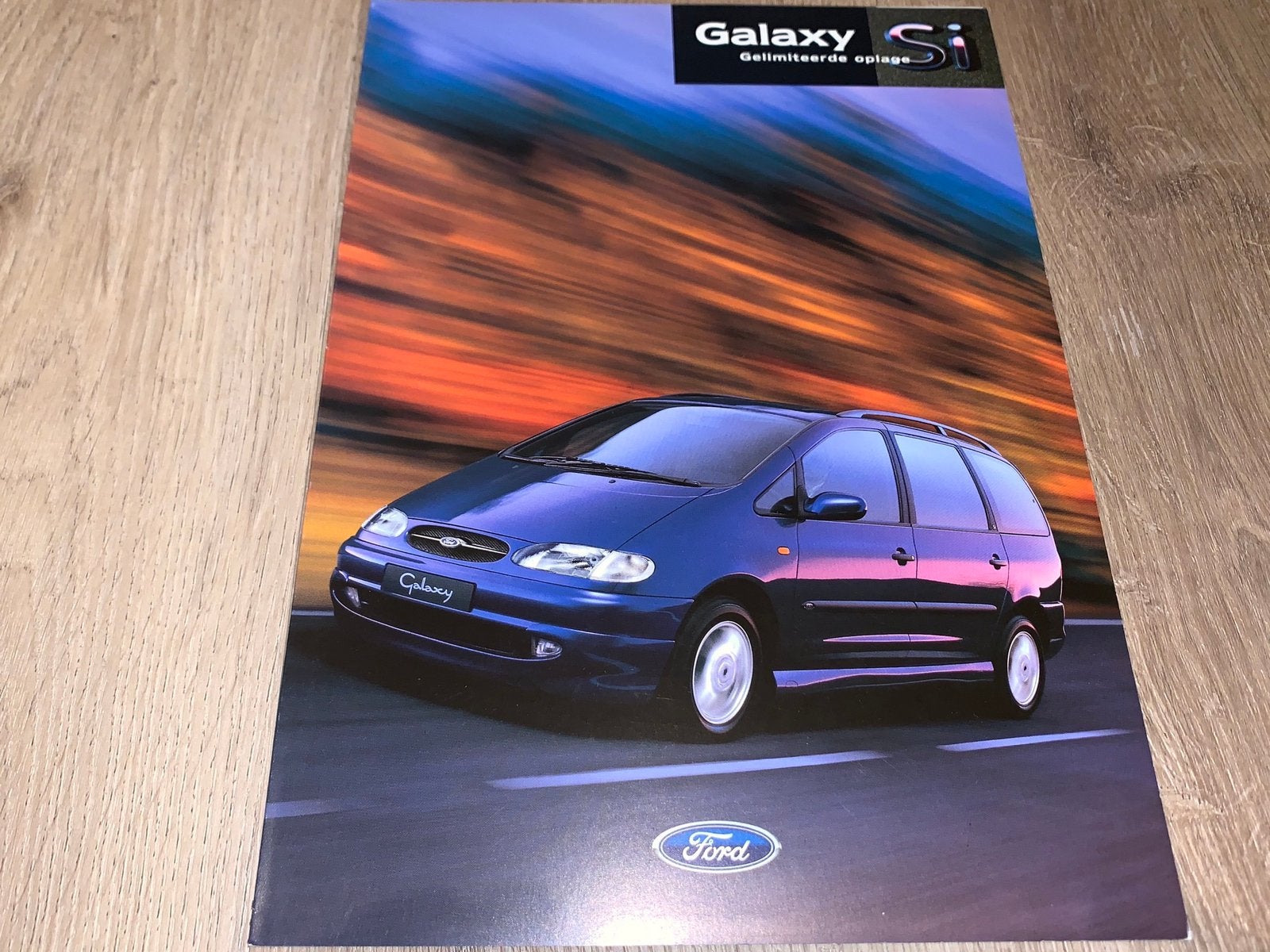 Folder Ford Galaxy SI, Ophalen of Verzenden, Zo goed als nieuw