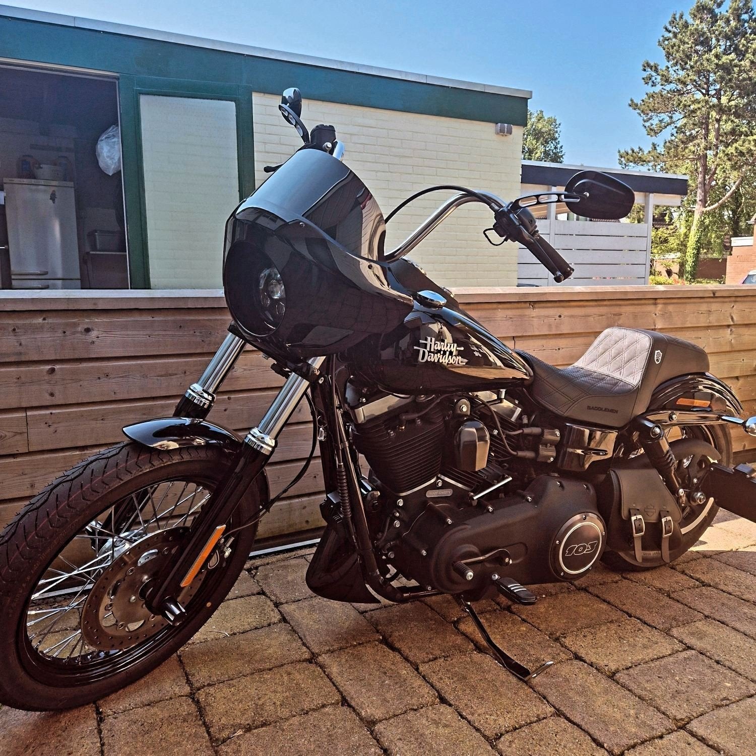 Harley-Davidson Dyna Street Bob FXDB 103 ci 2016, 2 cilinders, Gebruikt, Particulier, Meer dan 35 kW