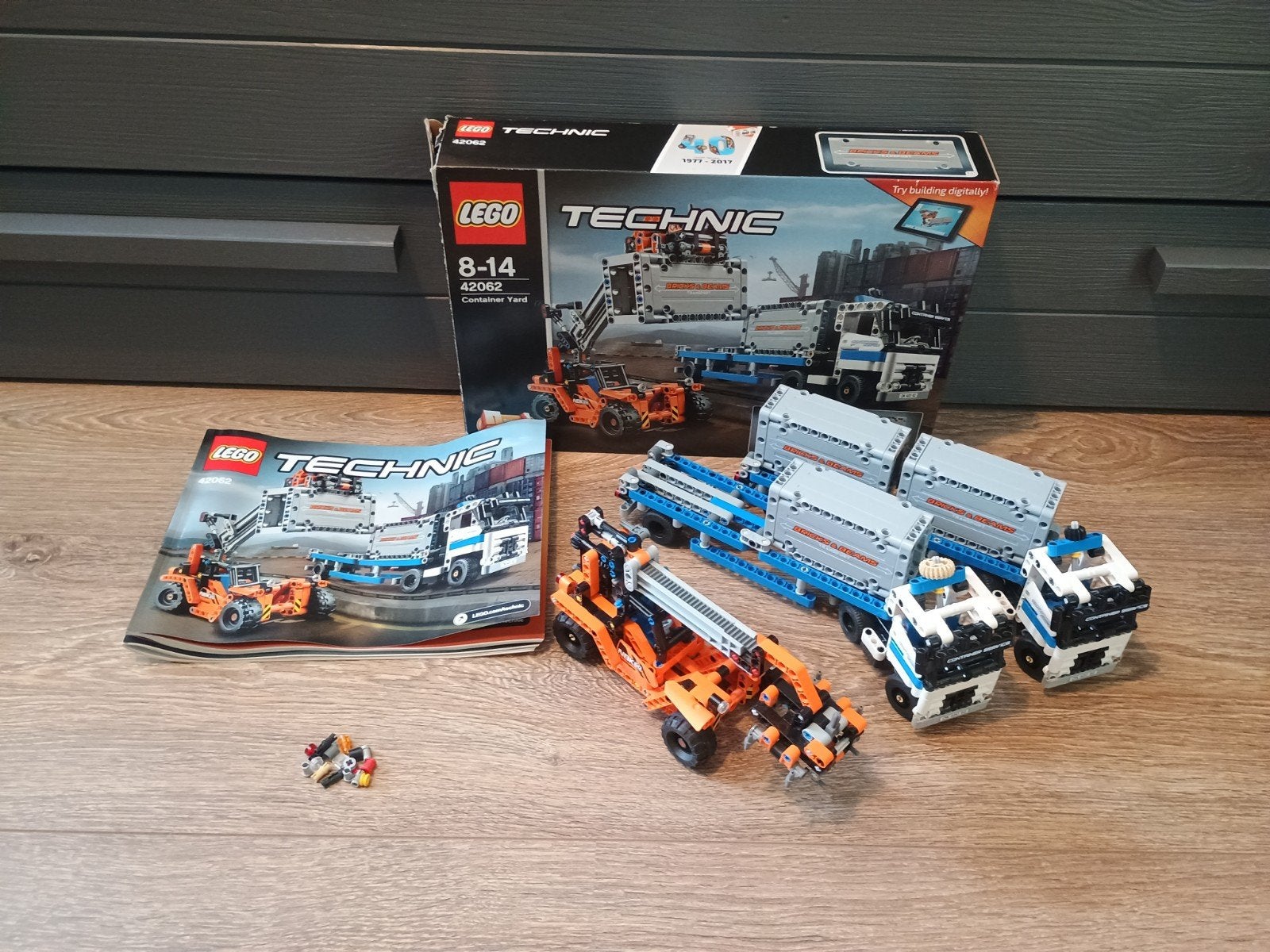 lego Technic 42062 container yard set, Lego, Compleet, Ophalen of Verzenden, Zo goed als nieuw