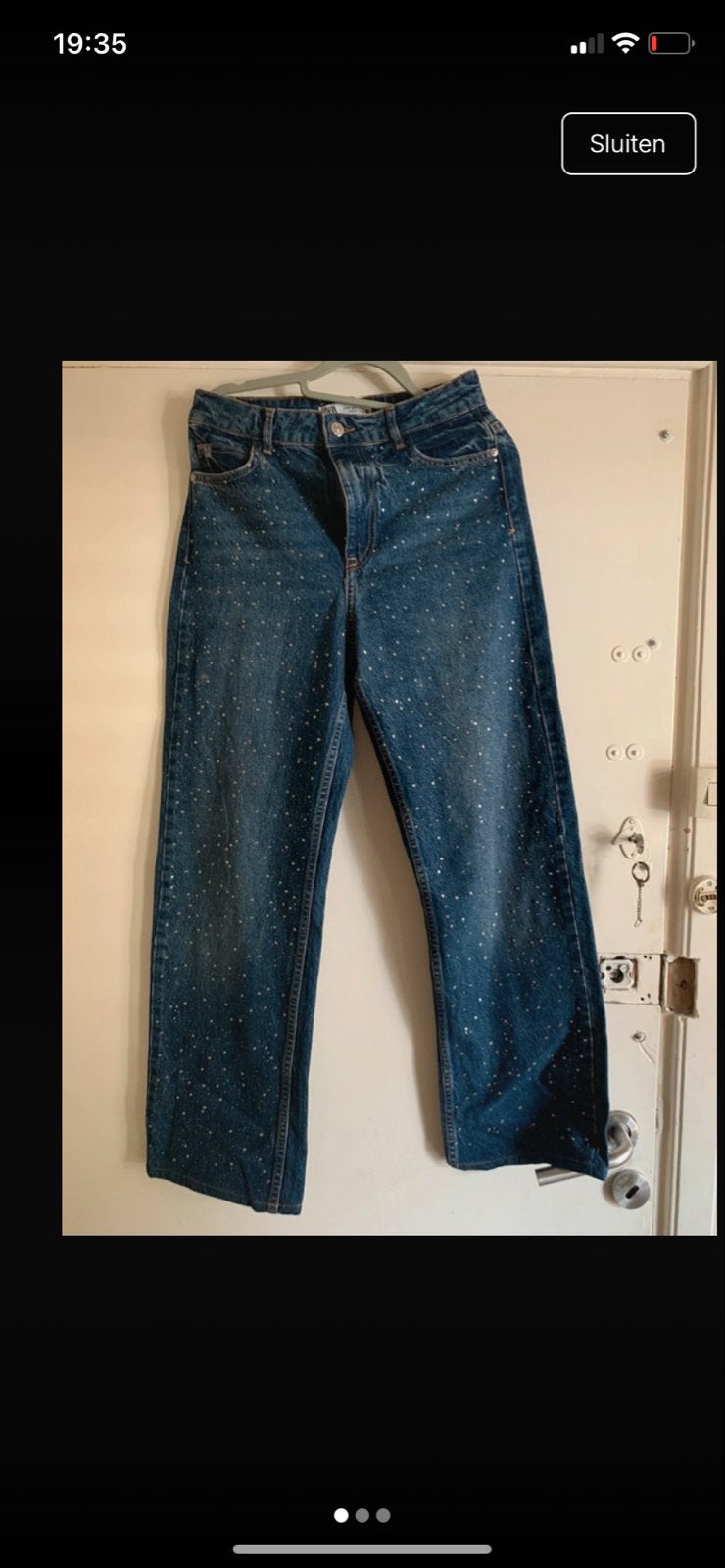 Zara jeans maat 36 nieuw met steentjes, Kleding | Dames, Spijkerbroeken en Jeans, Ophalen of Verzenden, Nieuw, Blauw, W28 - W29 (confectie 36)