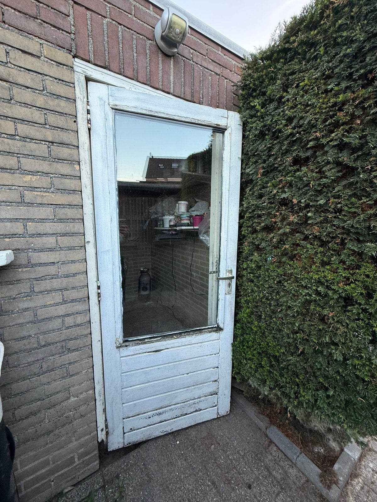 Deur, kozijn en drempen vervangen, Ophalen of Verzenden, Gebruikt