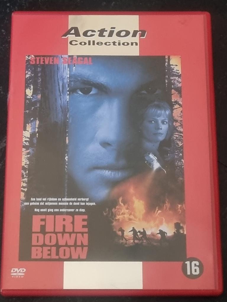 Fire Down Below (Steven Seagal) DVD - Actie Thriller, Cd's en Dvd's, Dvd's | Actie, Vanaf 16 jaar, Ophalen of Verzenden, Gebruikt