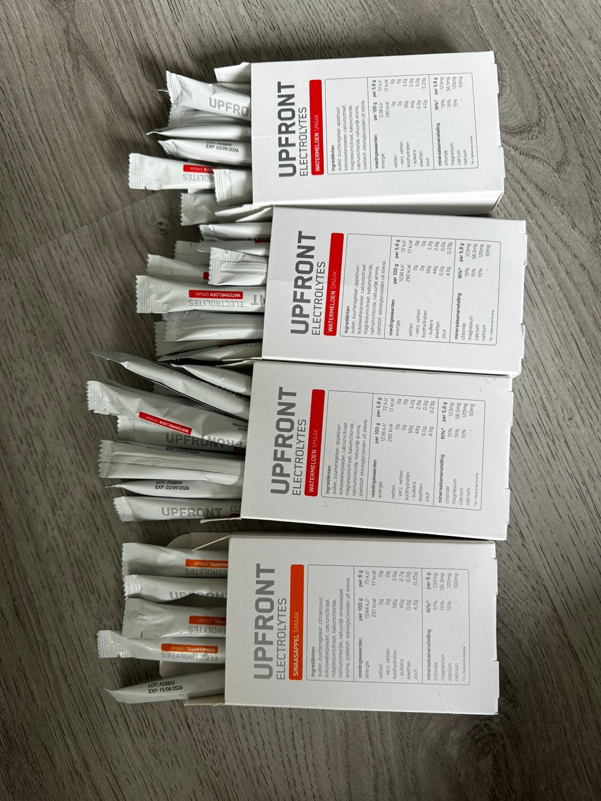Upfront Electrolytes sinaasappel en watermeloen, Ophalen of Verzenden, Zo goed als nieuw, Overige typen