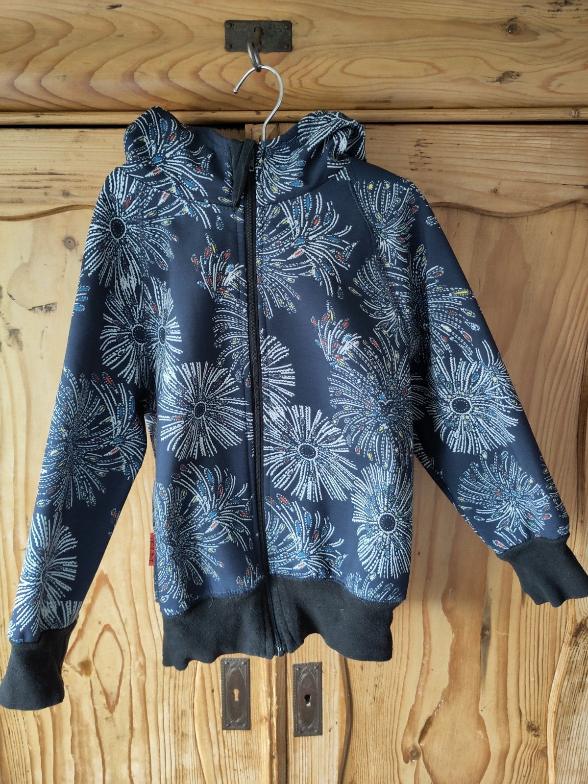 Ielm softshell jas maat 110, Kinderen en Baby's, Ophalen of Verzenden, Gebruikt, Jas