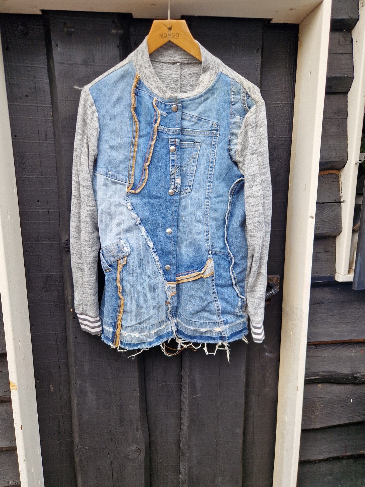 Zacht soepel spijkerjack van Nolita, maat 42, Blauw, Maat 42/44 (L), Nieuw, Ophalen of Verzenden