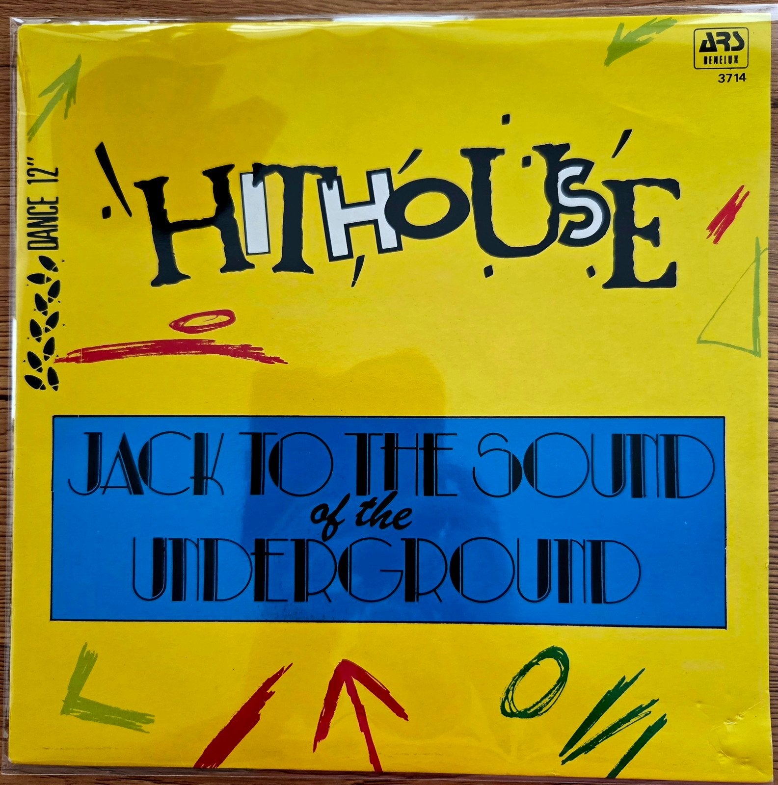 Hithouse - Jack To The Sound Of The Underground, 12", Ophalen of Verzenden