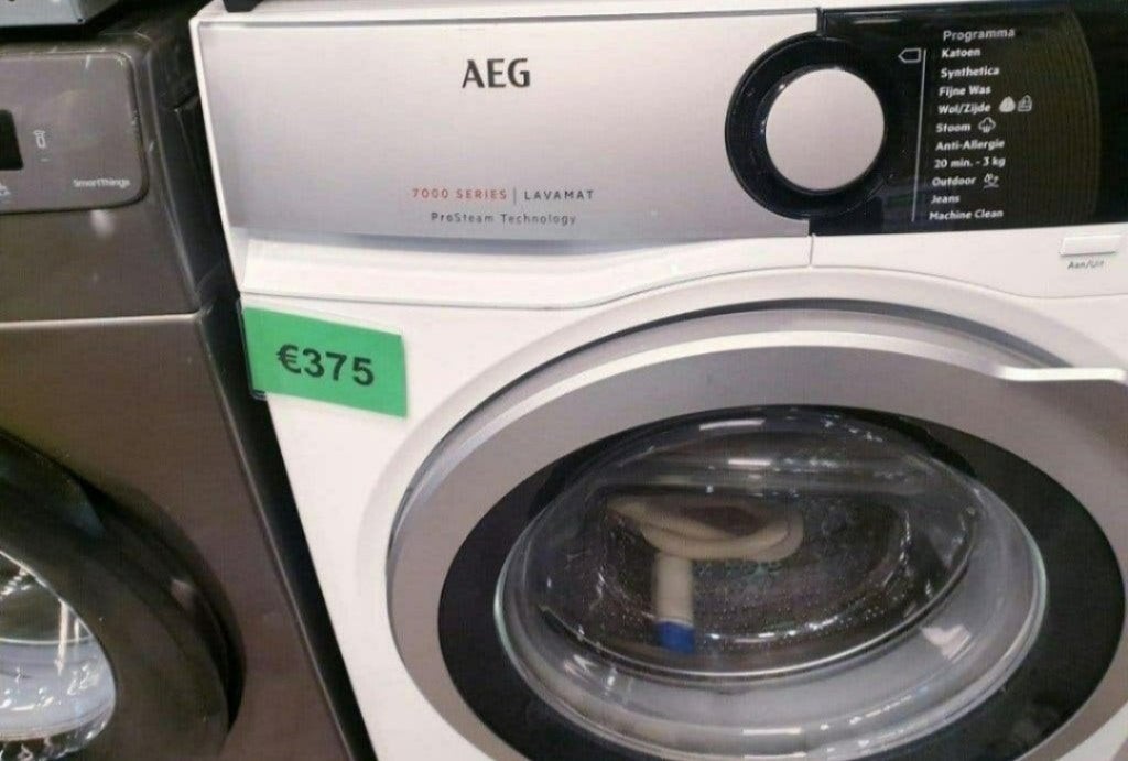 wasmachine AEG ️8kg️️️ ️️️️6000 Series A+++ INC GARANTIE, Ophalen, Minder dan 85 cm, Voorlader, 1200 tot 1600 toeren
