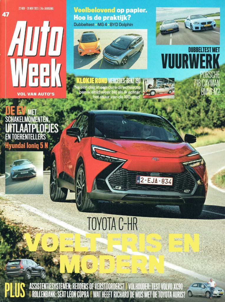Autoweek 2023 nr. 47 (o.a. BMW M2 & Porsche 718 Cayman), Verzenden, Gelezen, Algemeen