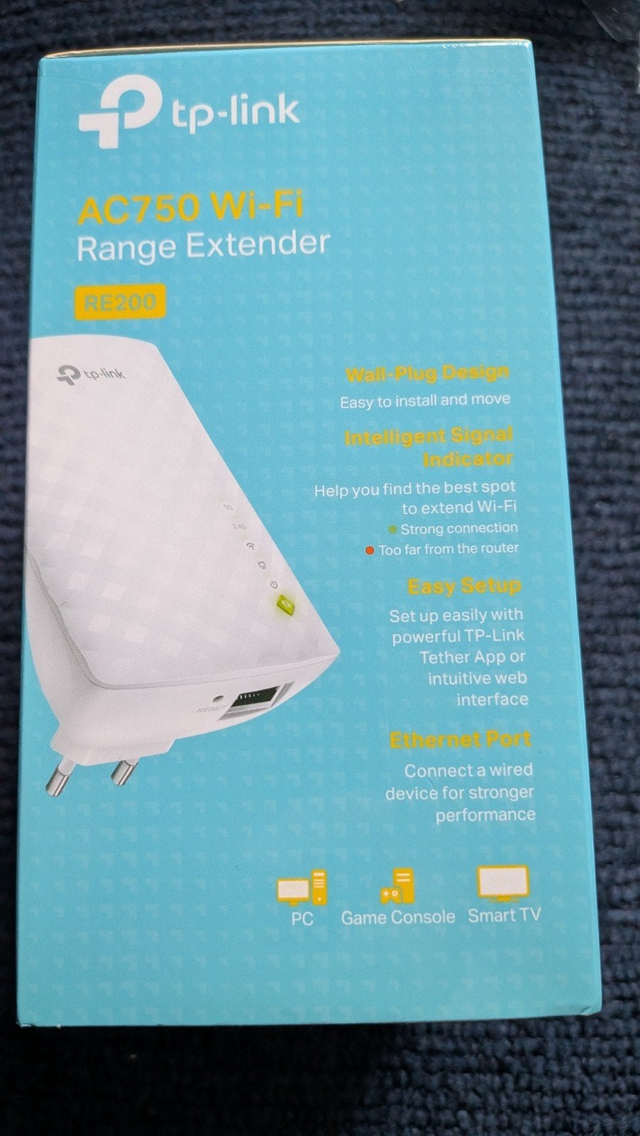 TP-Link AC750 Wi-Fi Range Extender RE200 - Zo goed als nieuw, Ophalen of Verzenden, Zo goed als nieuw, TP-Link