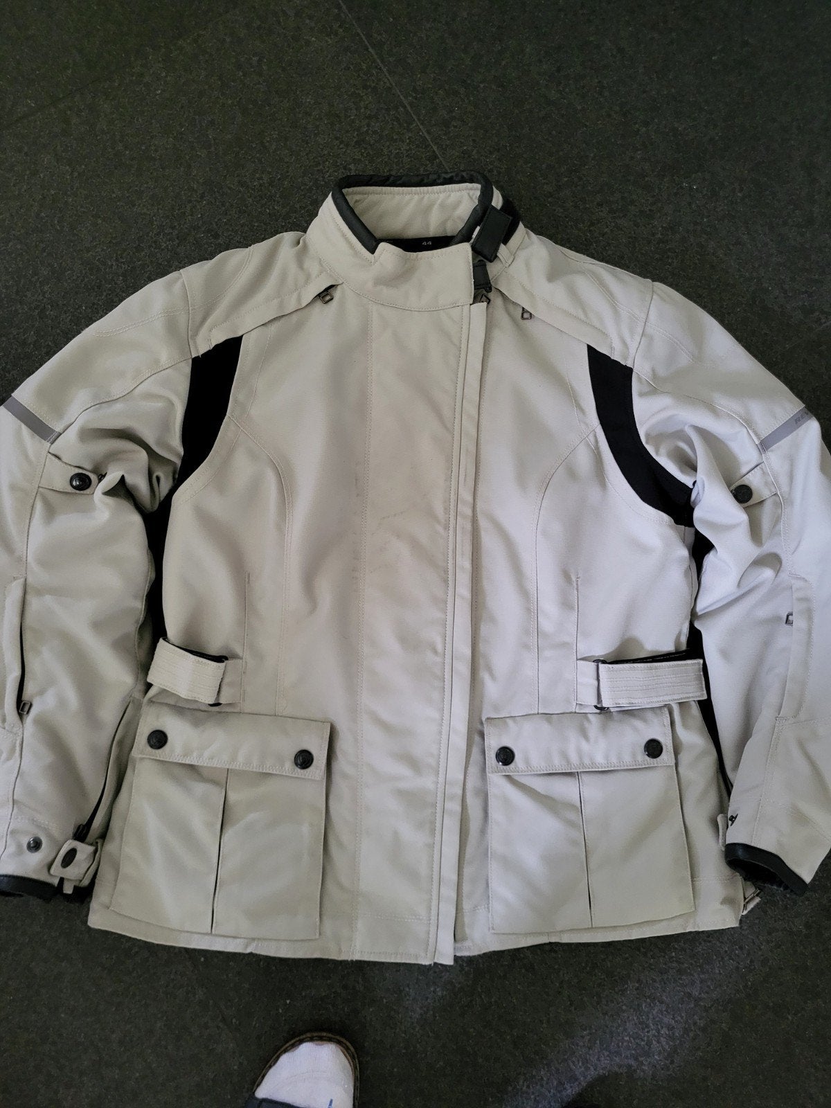 rev'it dames motorjas maat 44, Motoren, Ophalen, Tweedehands, Dames, Jas | textiel