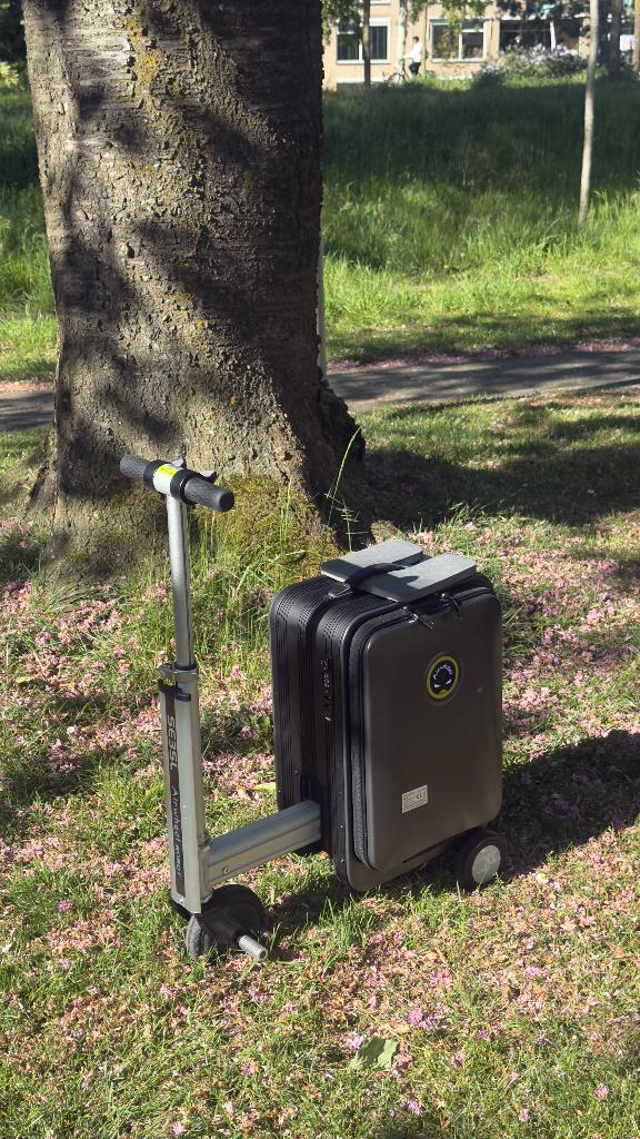Airwheel SE3SL / Elektrisch rijdende koffer, Wieltjes, Gebruikt, Hard kunststof, Minder dan 50 cm