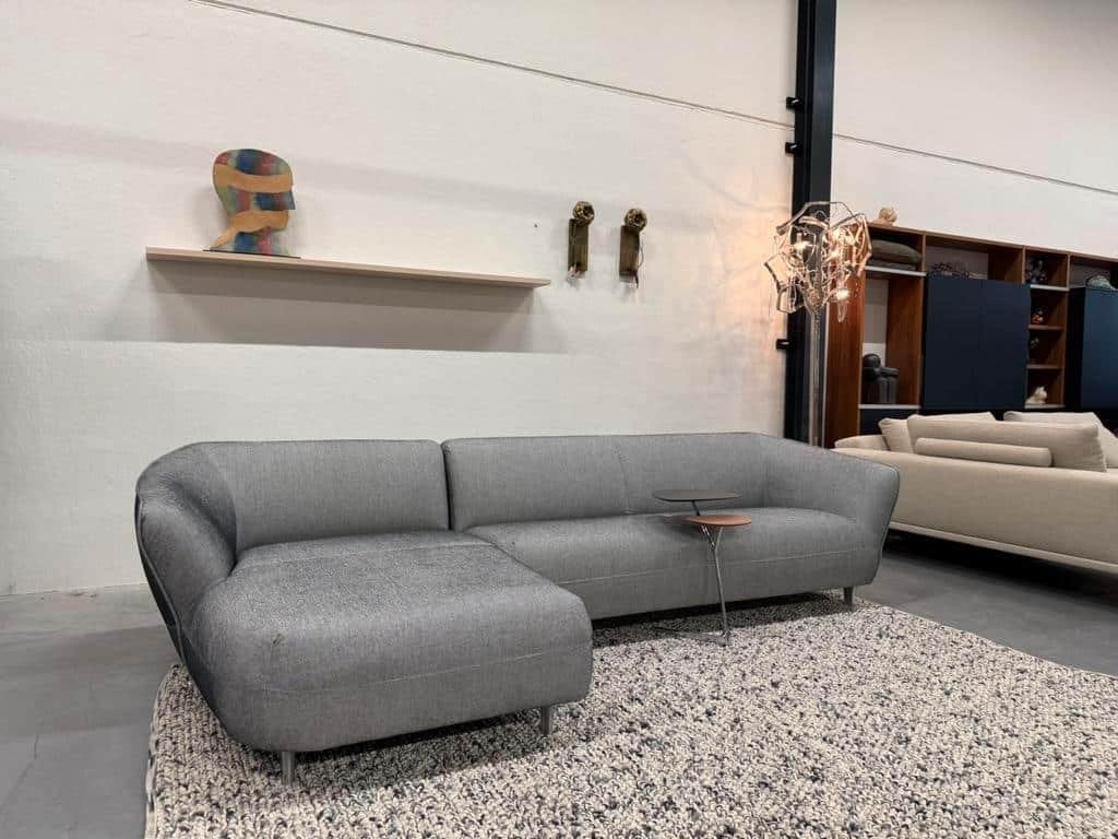 Nieuw Pode Turia Hoekbank zwart wit stof design Bank