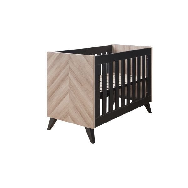 Interbaby Lancaster ledikant met aerosleep matras, Ophalen, Zo goed als nieuw, Ledikant